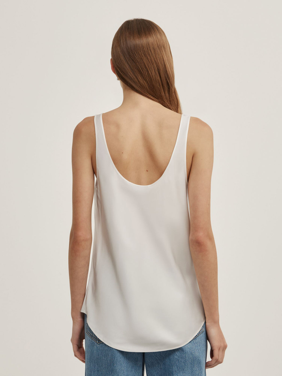 Satin Tank Top