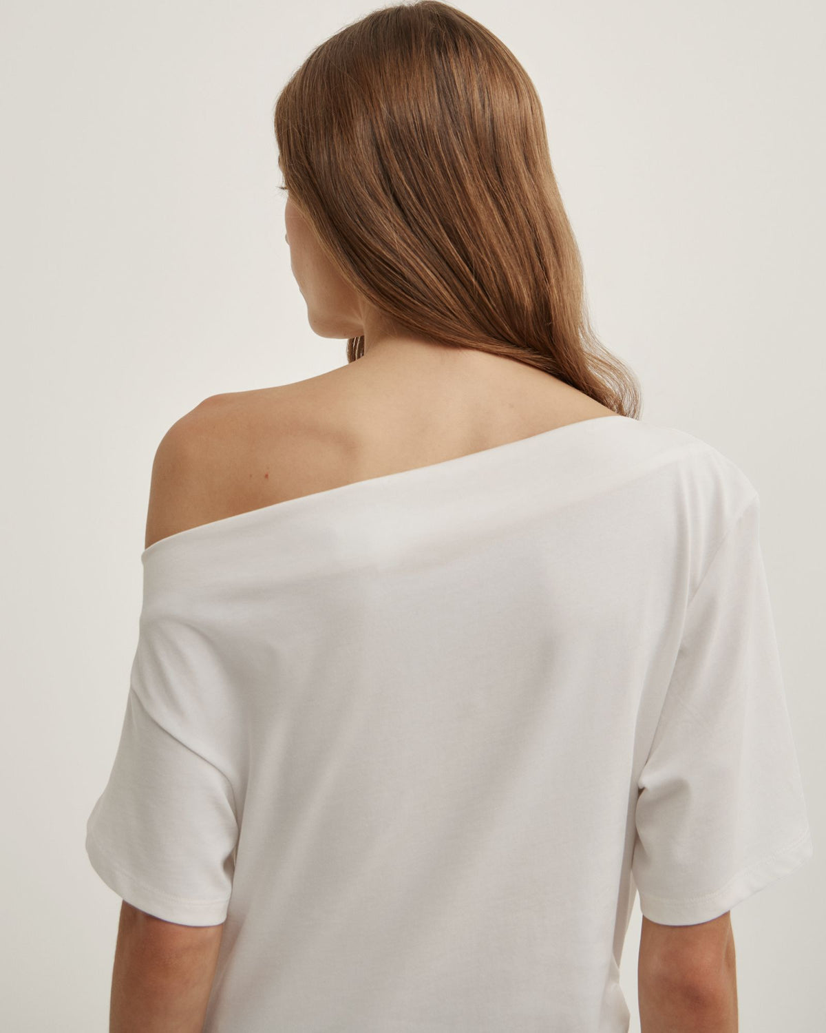 Ruched Asymmetric T-Shirt