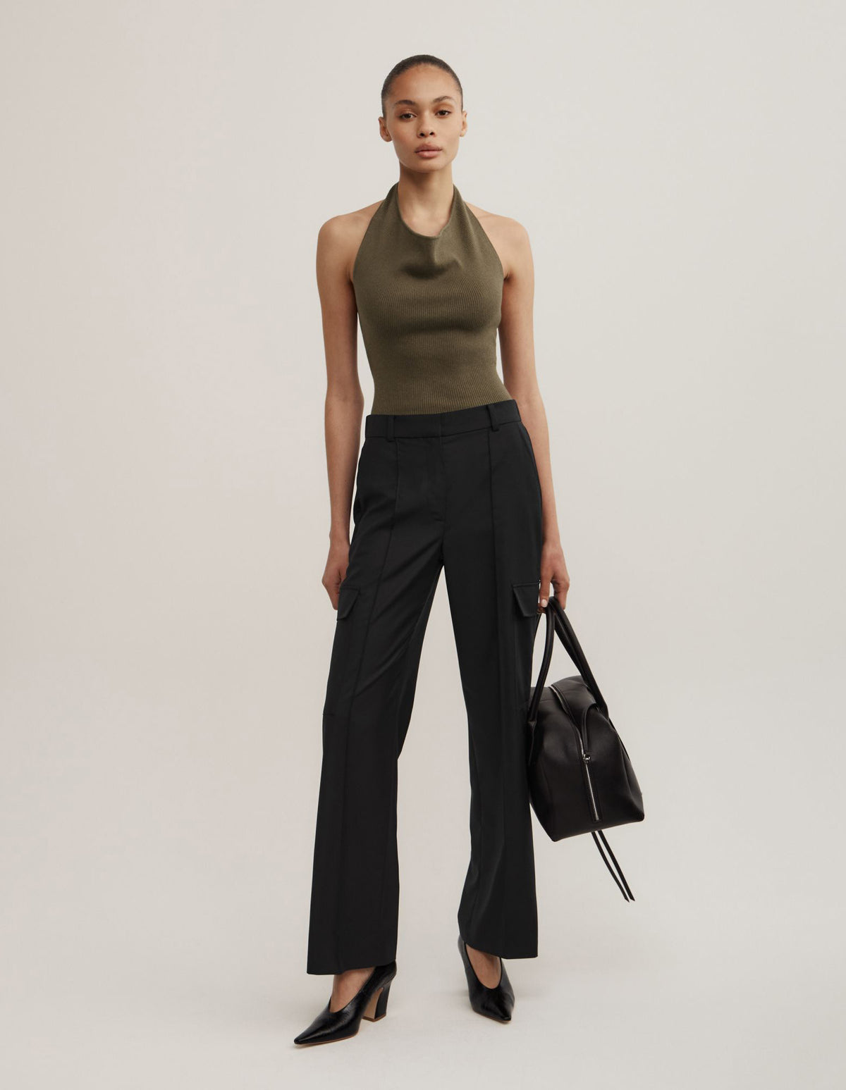 Halter Knit Top