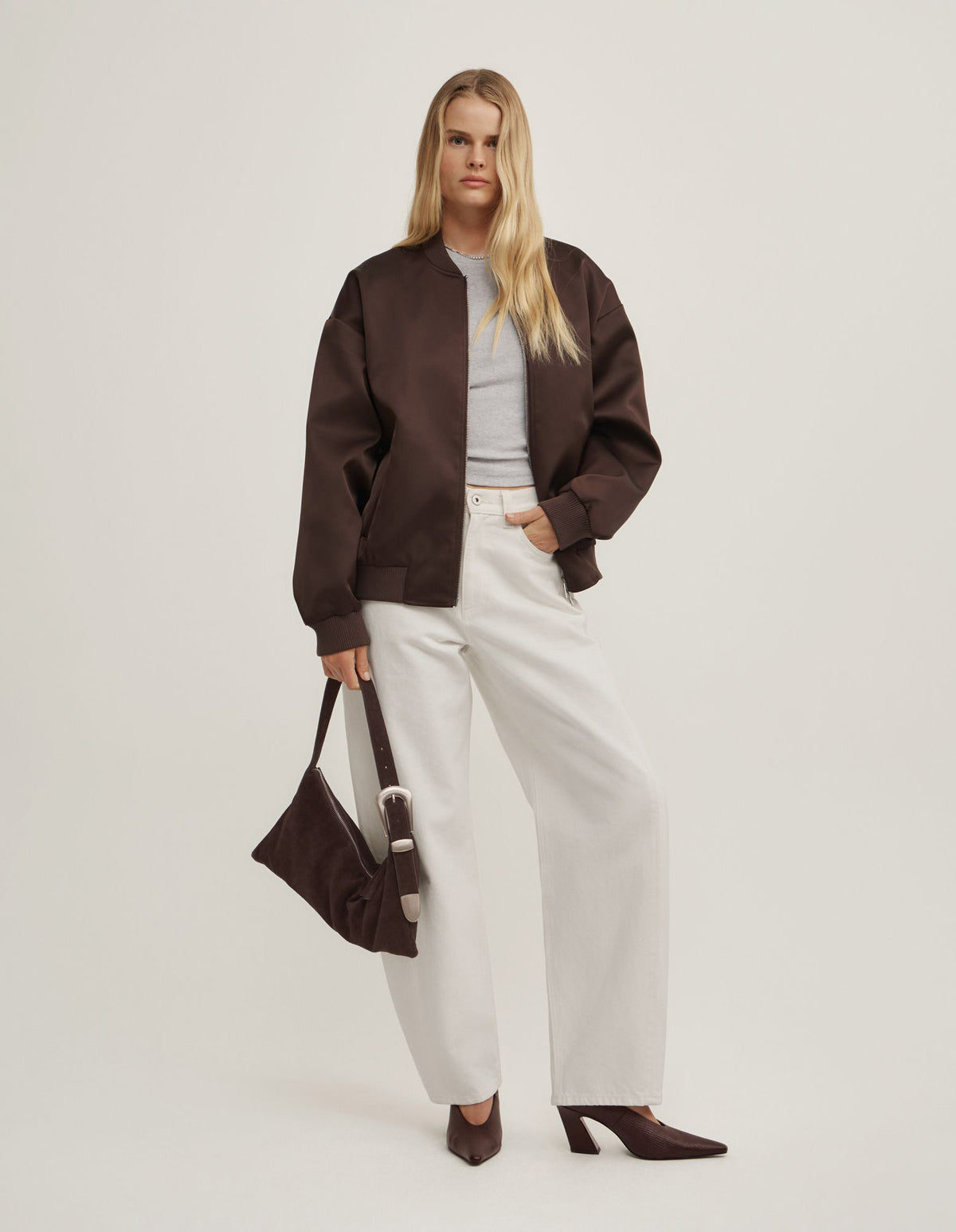 Nara Slouch Leather Bag