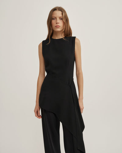 Sash Wrap Top