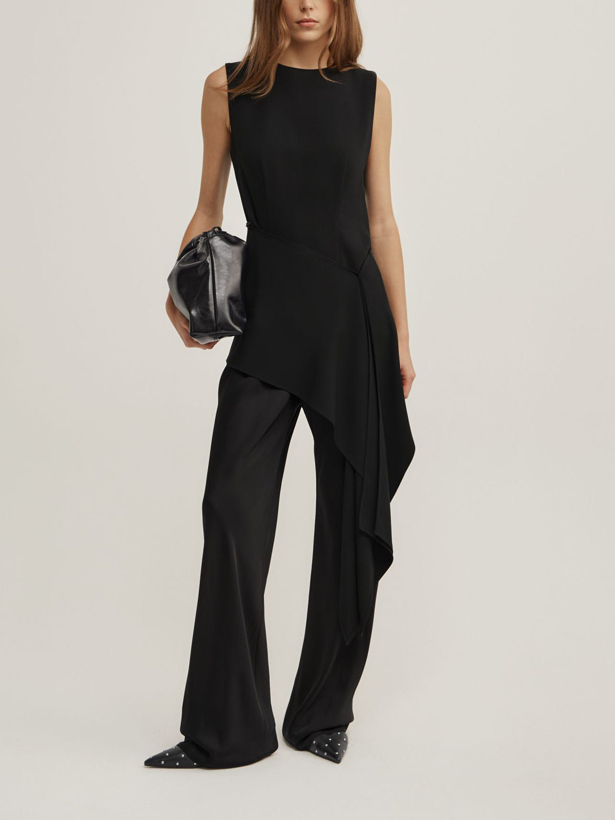 Sash Wrap Top