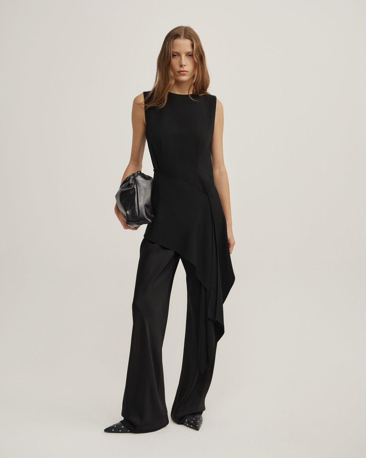 Sash Wrap Top