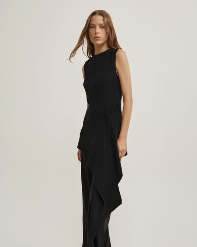 Sash Wrap Top