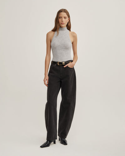 Fluffy High Neck Tank