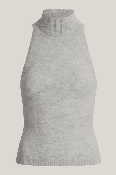 Fluffy High Neck Tank