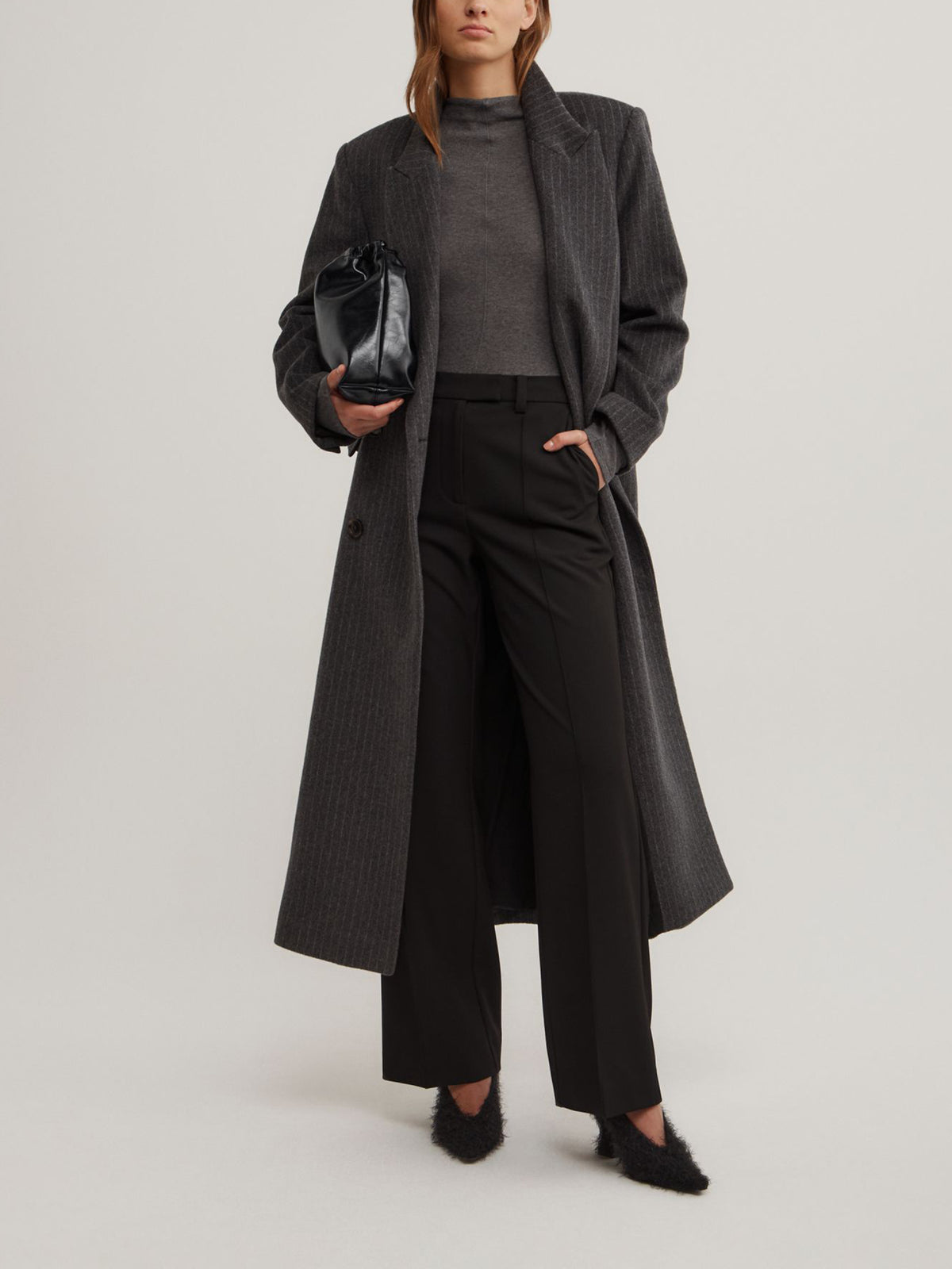 High Neck Long Sleeve Top