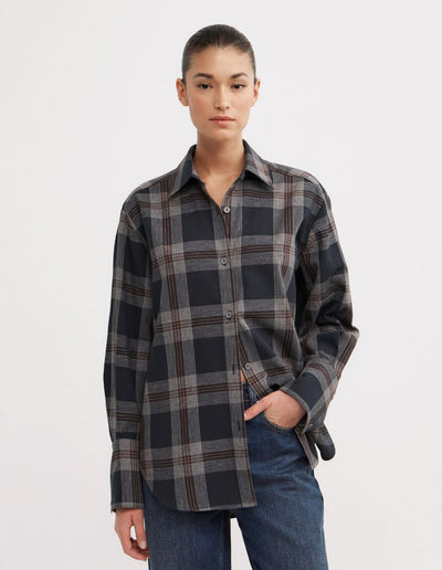 Relaxed Check Shirt