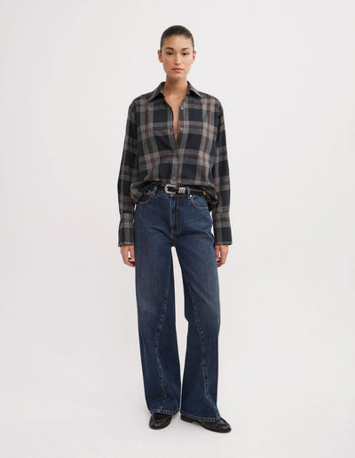 Relaxed Check Shirt