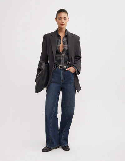 Relaxed Check Shirt