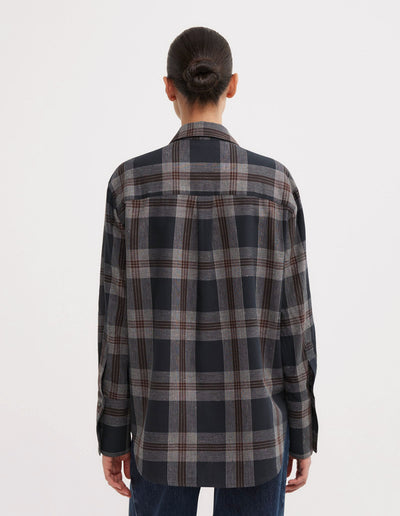 Relaxed Check Shirt