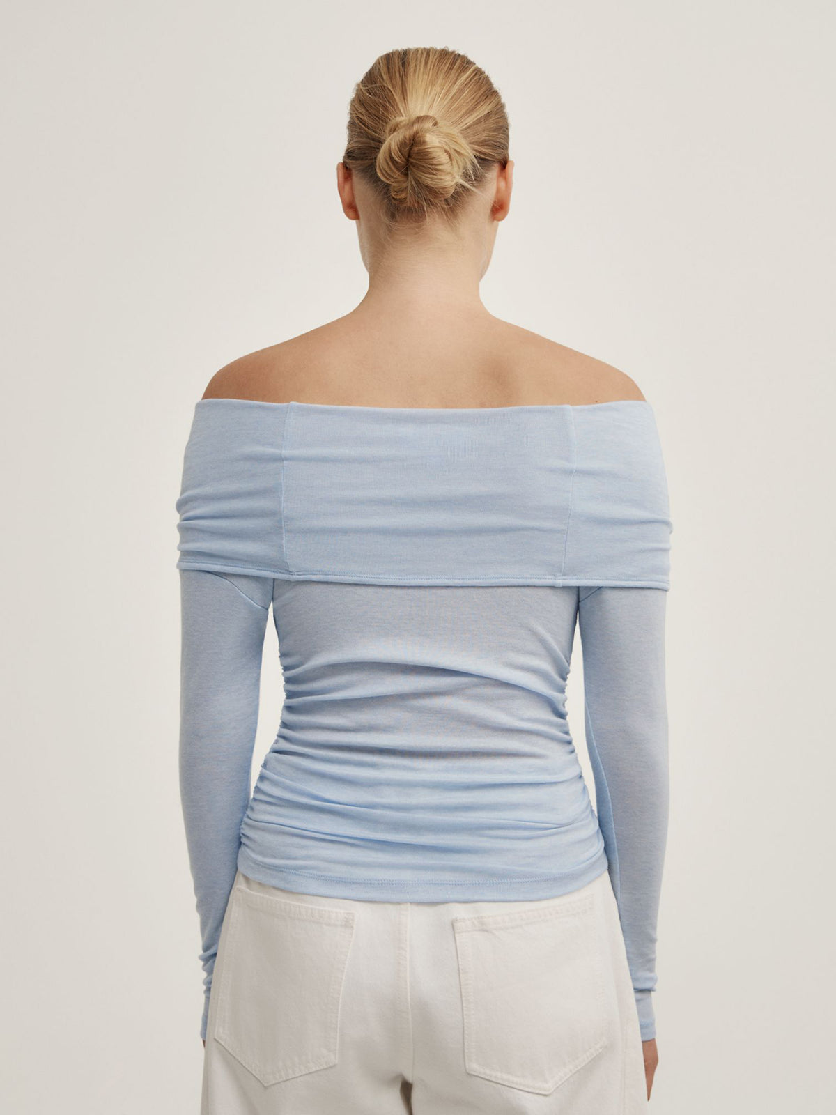 Off Shoulder Long-Sleeve Top