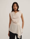 Tuck Drape Shirt