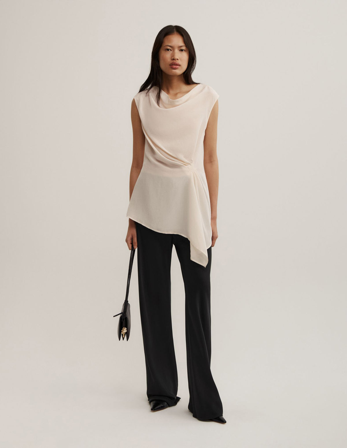 Tuck Drape Shirt