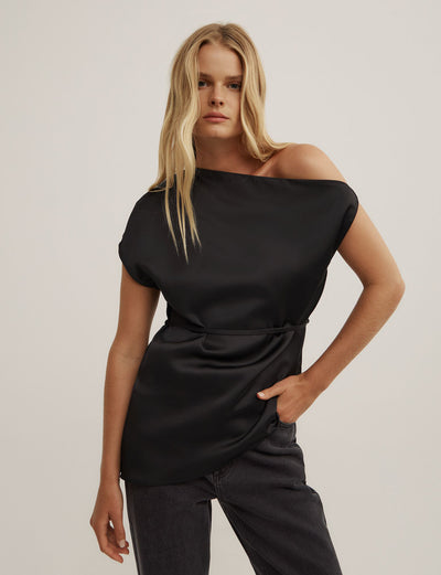 Tipped Shoulder Top