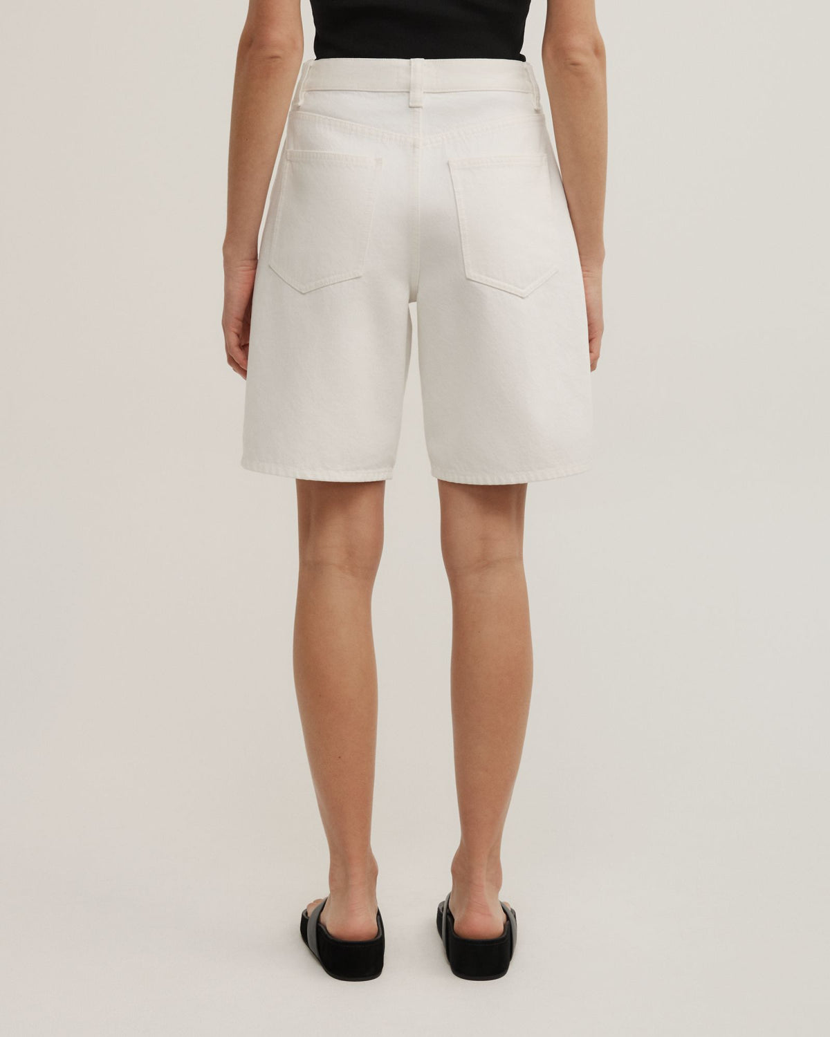 Denim Bermuda Shorts