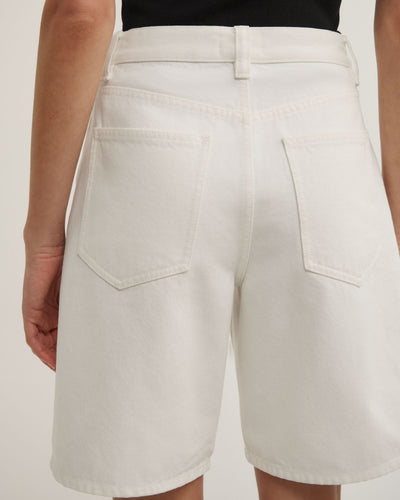 Denim Bermuda Shorts