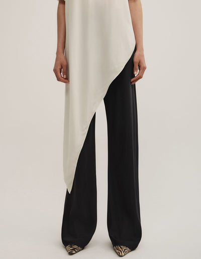 Asymmetric Longline T-Shirt
