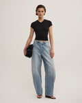 Soft Curve Barrel Jeans