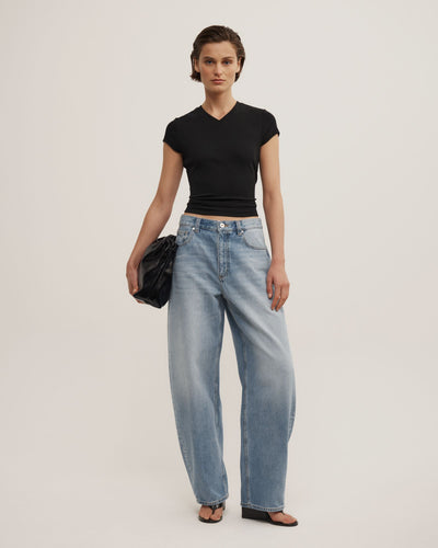 Soft Curve Barrel Jeans