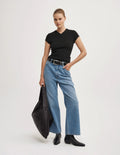 Wide Leg Crop Jeans