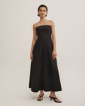 Strapless Panel Dress
