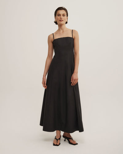 Strapless Panel Dress