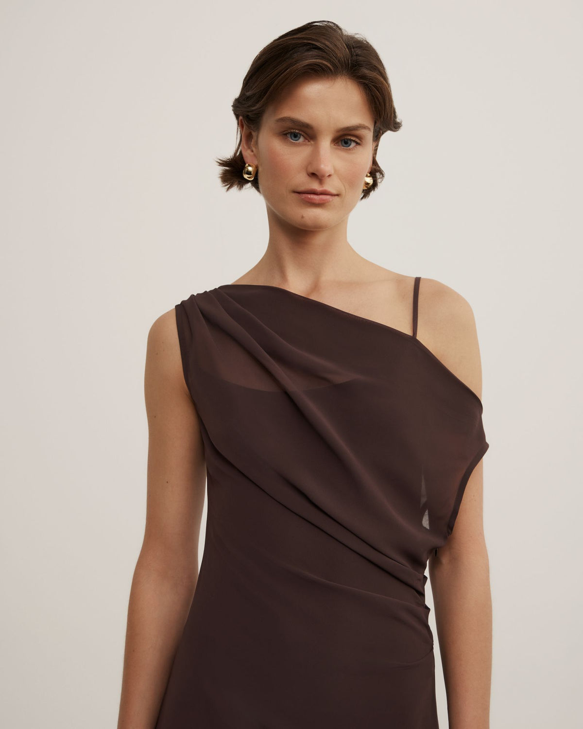 Soft Asymmetric Dress