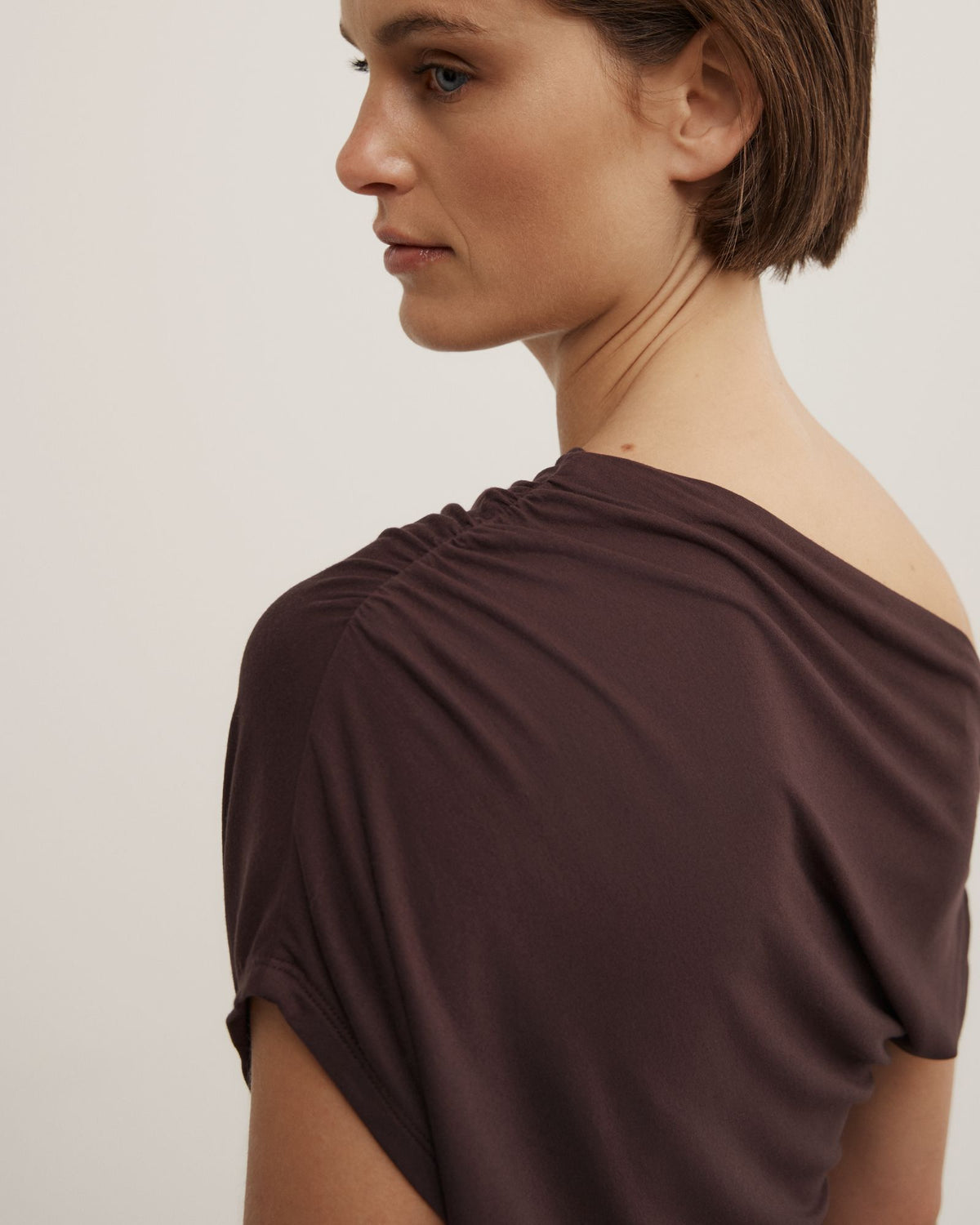 Asymmetric Jersey Top