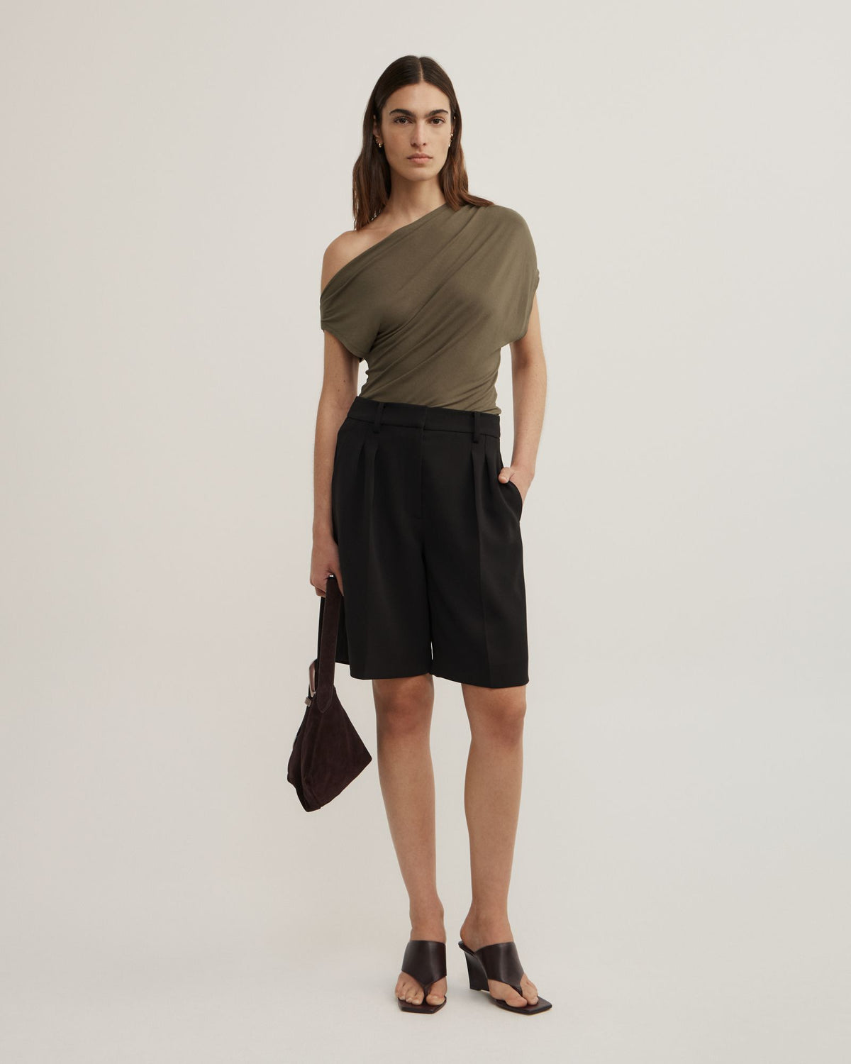 Asymmetric Jersey Top