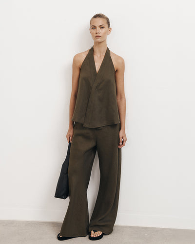 Halter Wrap Tank