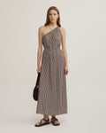 One Shoulder Maxi Dress