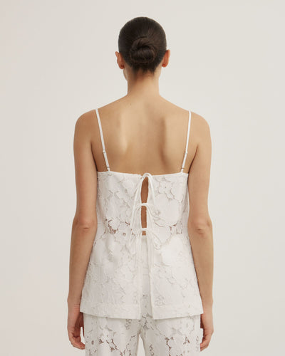 Lace Tie Back Camisole