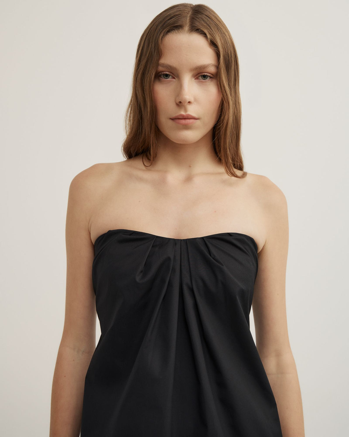 Gathered Bandeau Top