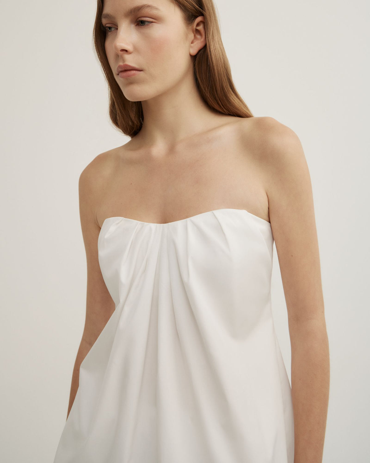 Gathered Bandeau Top