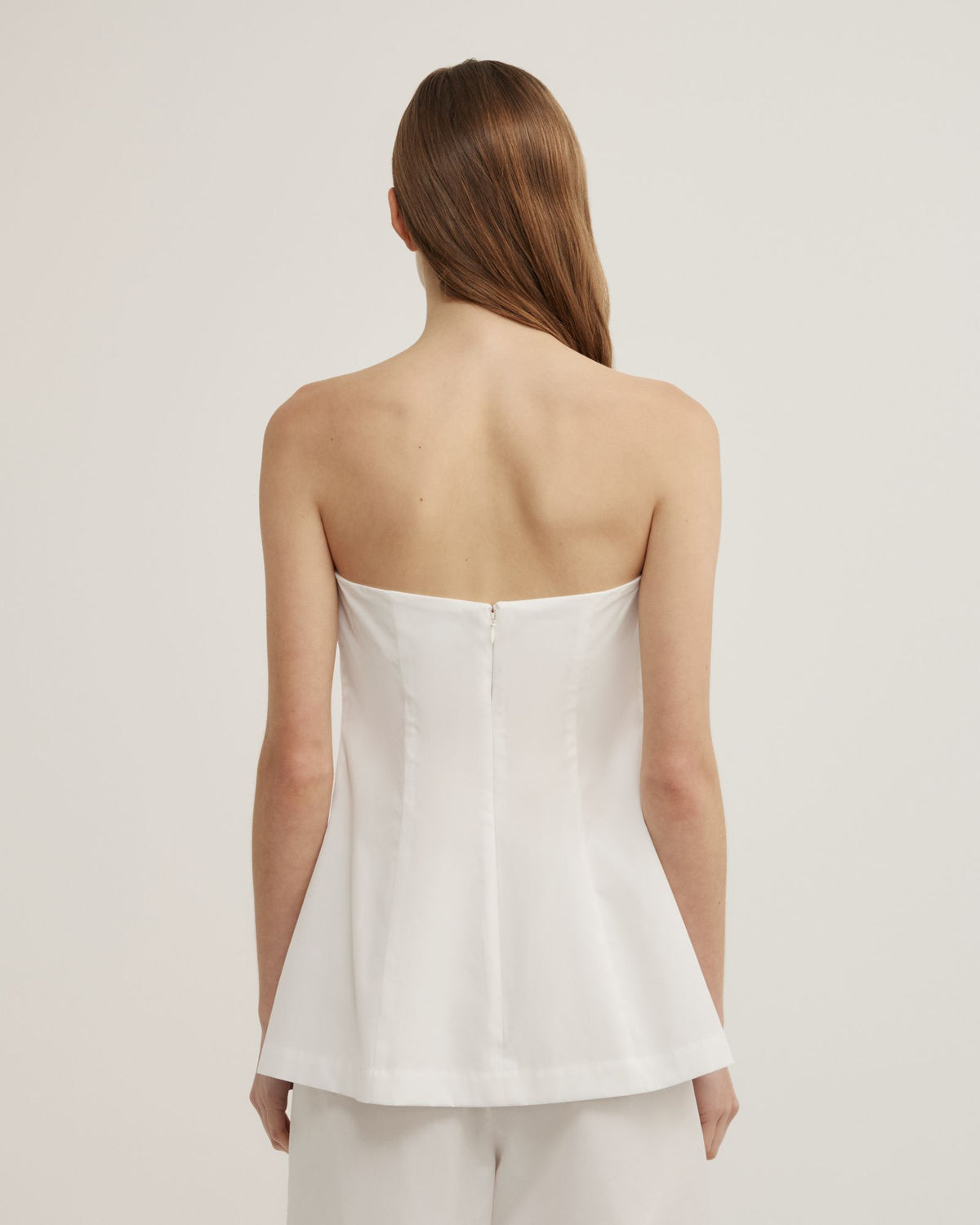 Gathered Bandeau Top