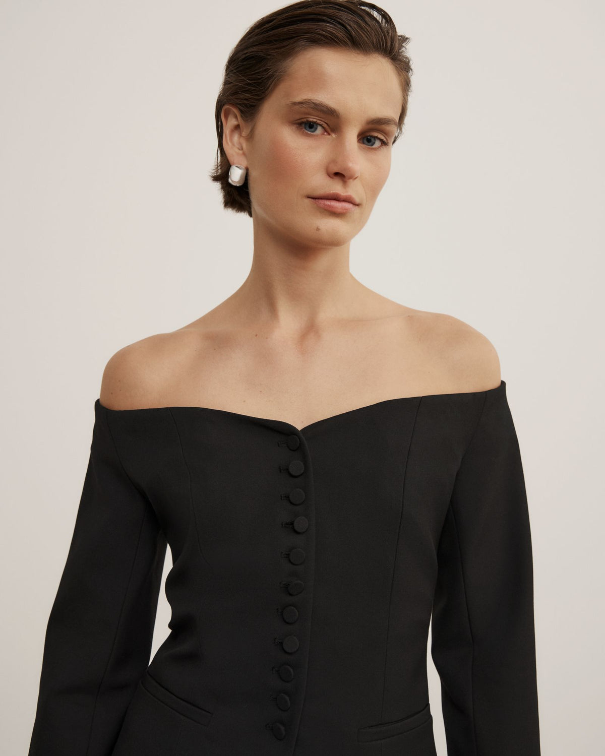 Off Shoulder Jacket