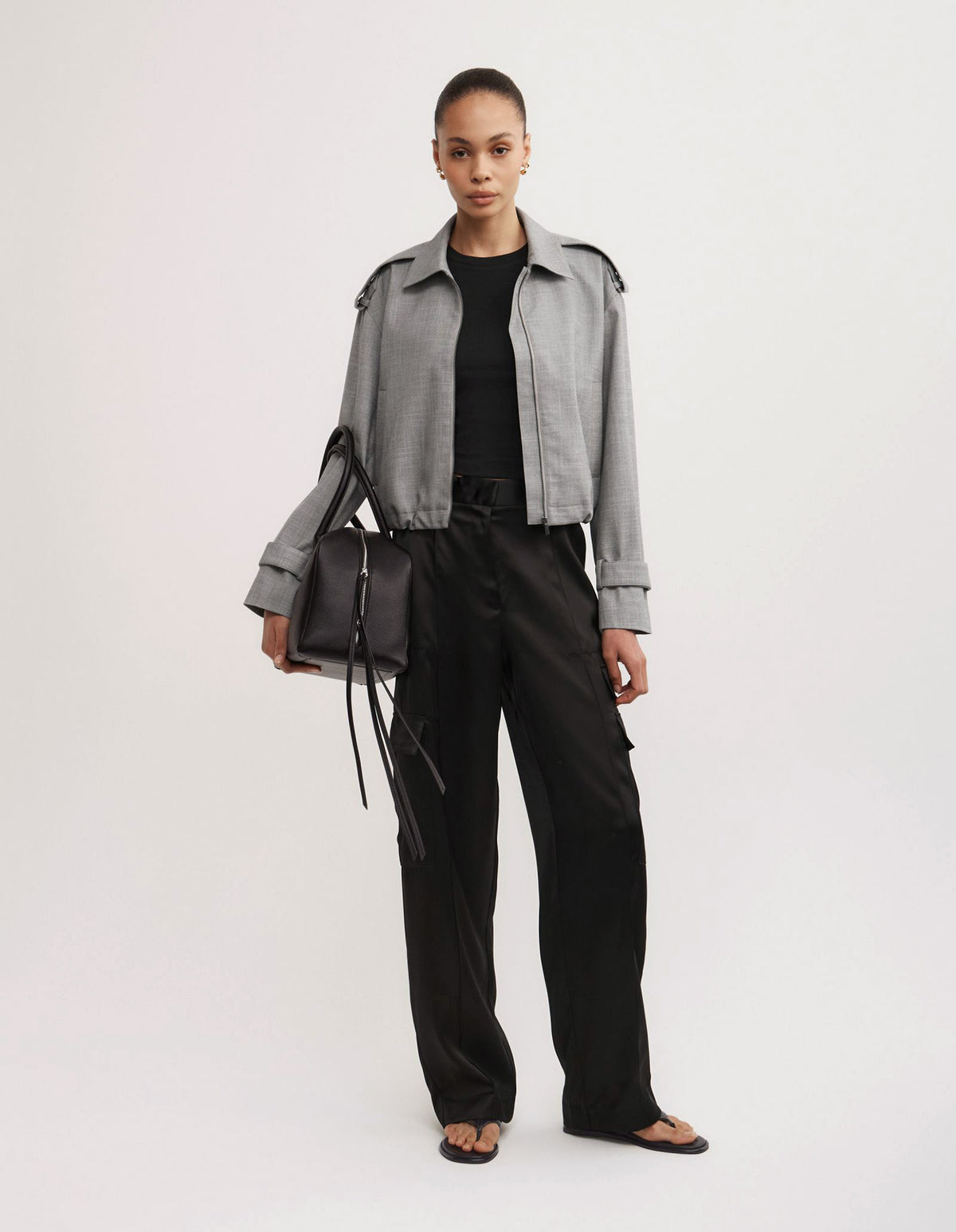Fluid Bomber Jacket