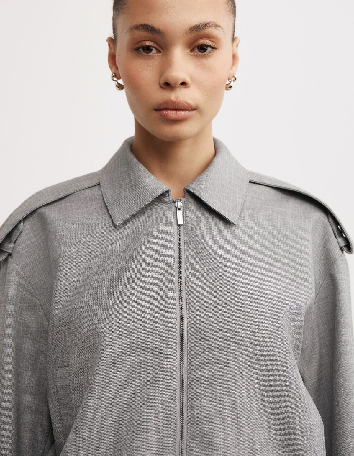 Fluid Bomber Jacket