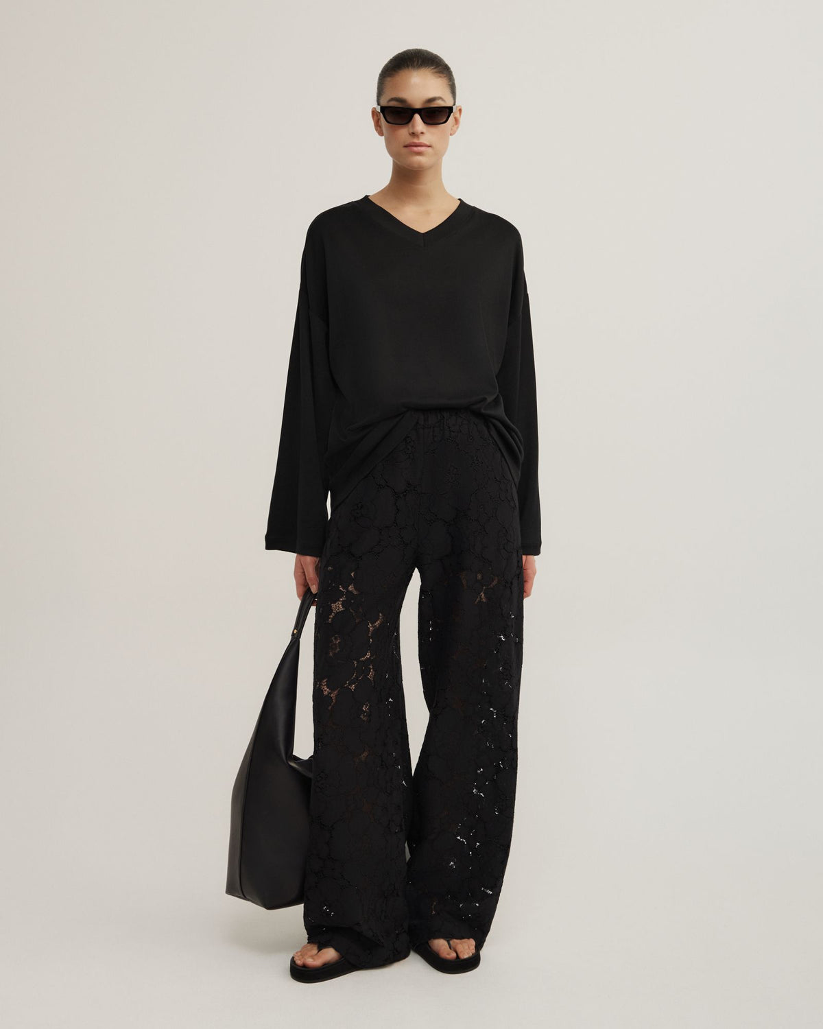 Pull On Lace Pant