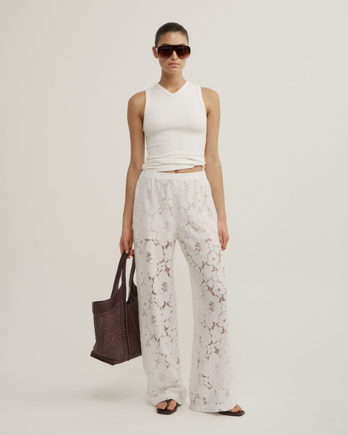 Pull On Lace Pant
