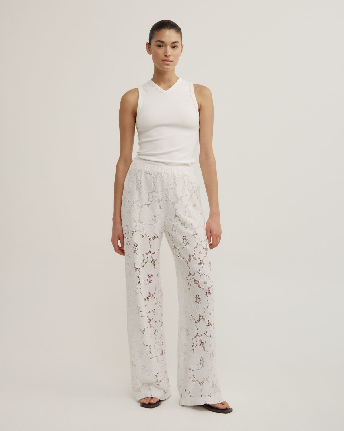 Pull On Lace Pant