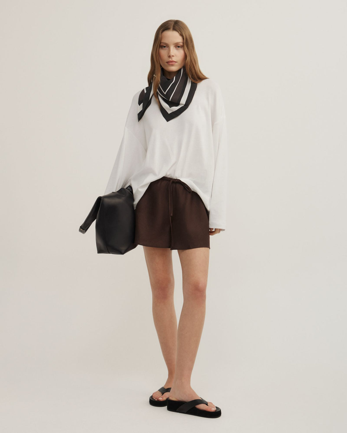 Bias Cut Shorts