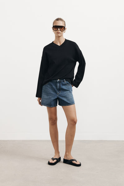 Classic Denim Shorts