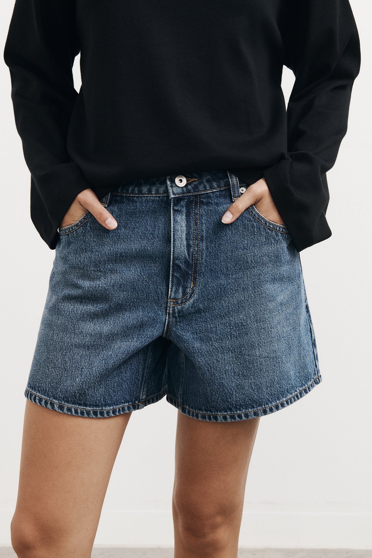 Classic Denim Shorts