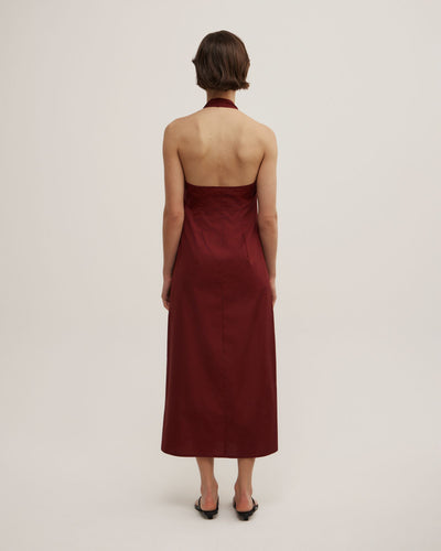 Halter Wrap Dress