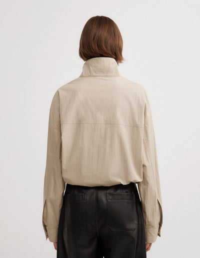 Funnel Zip Through Jacket