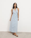 Halter Wrap Dress