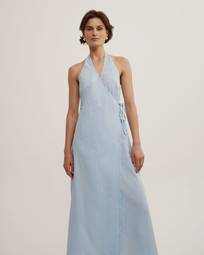 Halter Wrap Dress