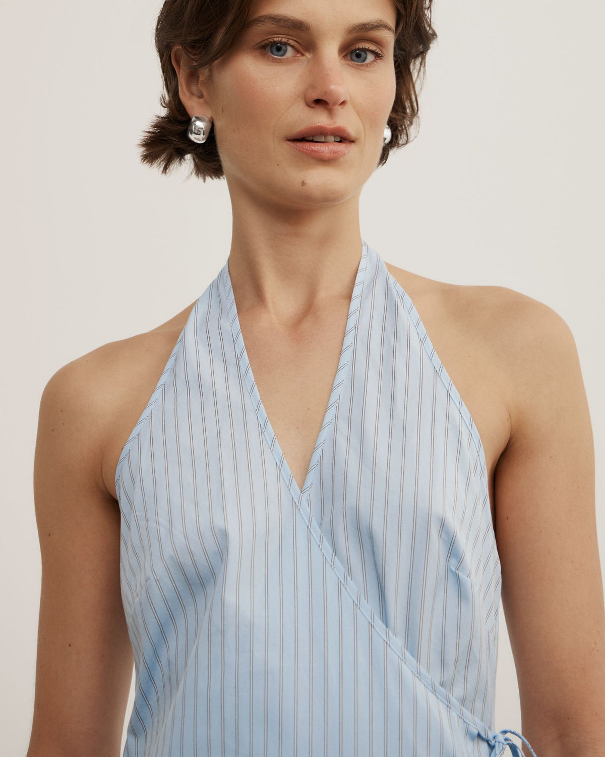 Halter Wrap Dress